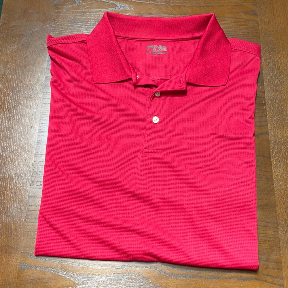 Ping golf polo. Red size XL.